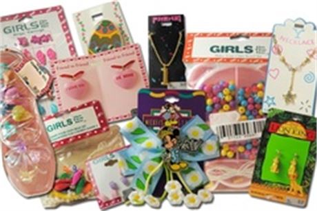 1000 pcs- Kiddie Jewelry- Target; Walmart; Kmart; Disney $ .20pc