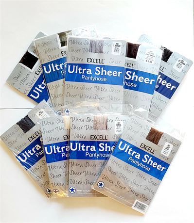 Ultra Sheer Assorted Color Pantyhose – One Size Fits (100lbs-160lbs)