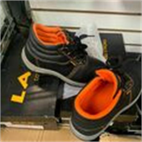 Men's Work Safety Leather Steel Toe Boots