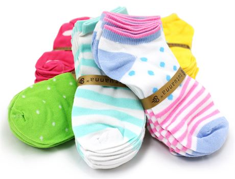 (360) Assorted Styles Mixed Lot Wholesale Women Ankle Socks Low Cut