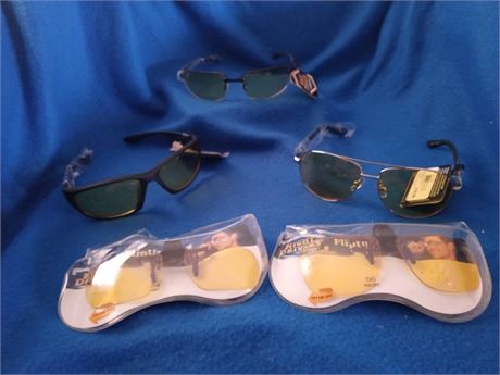 100 New Name Brand w\ Tags Sunglasses & Reading Glasses RTV $2,199+