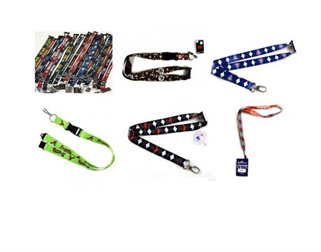 Authentic/Licensed Assorted  Sports Teams Lanyards Mixed