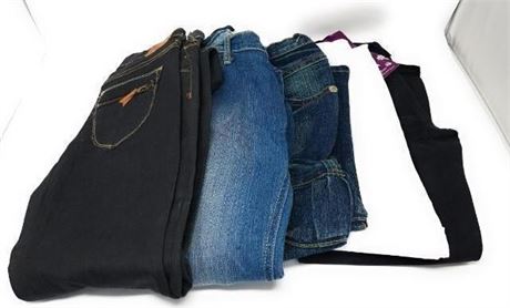 48 Brand New Jeans, Capris for Girls, Juniors and Womens Lot Assorted styles
