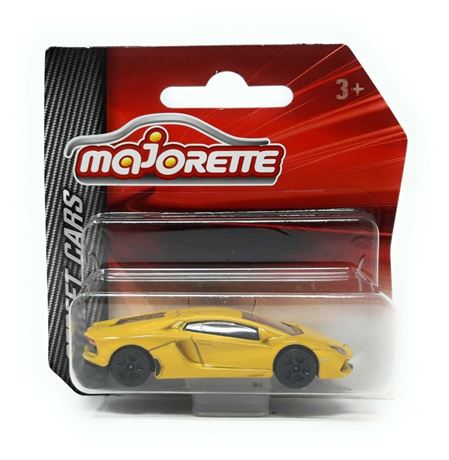 Majorette Street Cars Lamborghini Aventador Yellow Model Car metal 1/64 blister