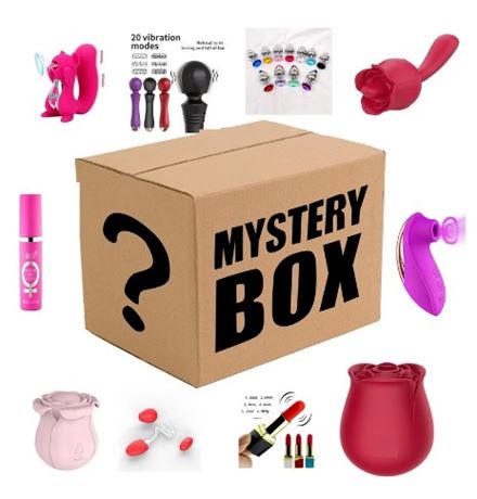 5pc Adult Sex Supplies Lucky Mystery Boxes For Women. Best Gift