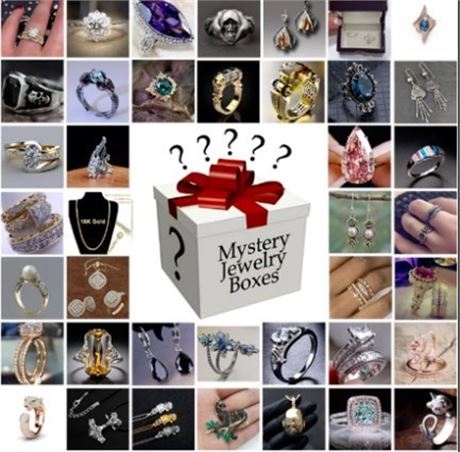 Most Popular Lucky Mystery Box Fashioin Jewelry - Retail $700