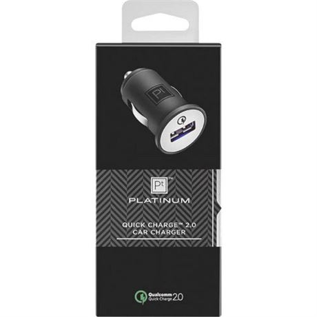 12 Qualcomm Quick Charge Car Chargers - Black 12v